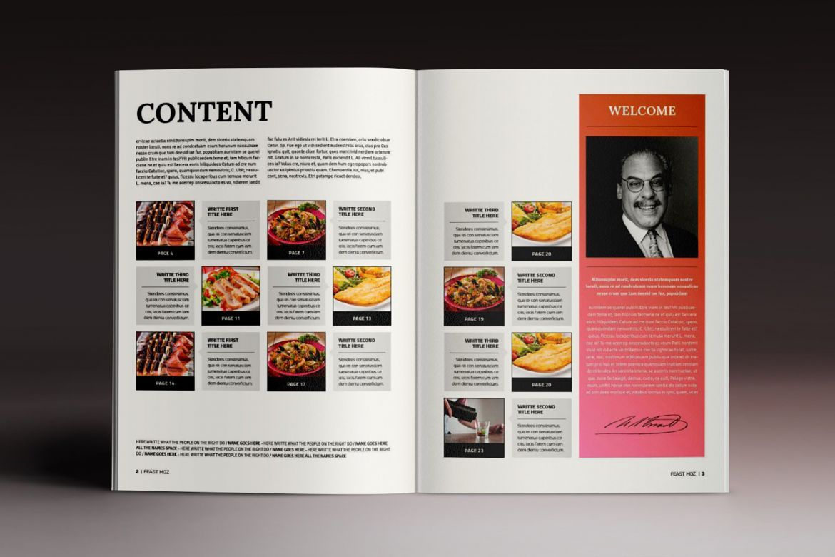 Multipurpose Magazine Brochure 1 alt