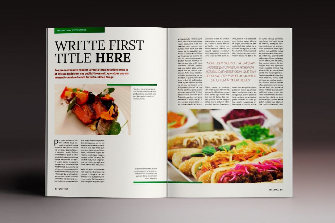 Multipurpose Magazine Brochure 1 - view 3