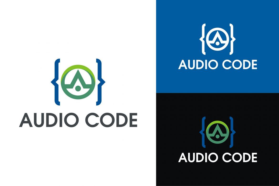 Audio Code Logo - view 2