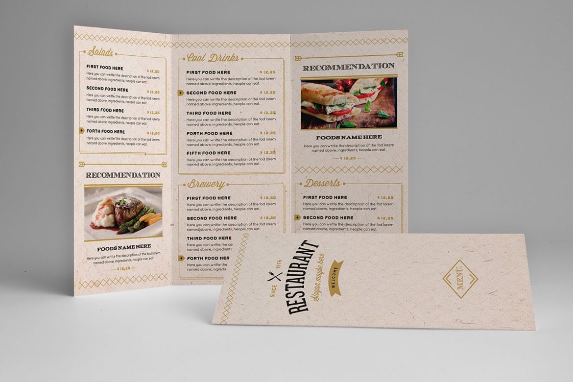 Elegant Food Menu 3 Light Version - view 5