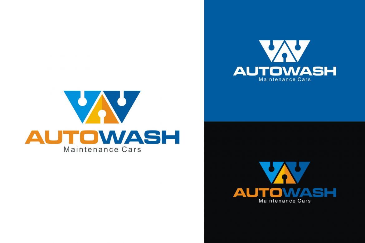 Auto Wash Logo - view 2