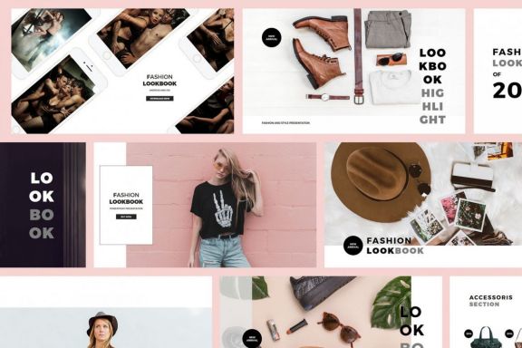 Fashion Lookbook Powerpoint Template