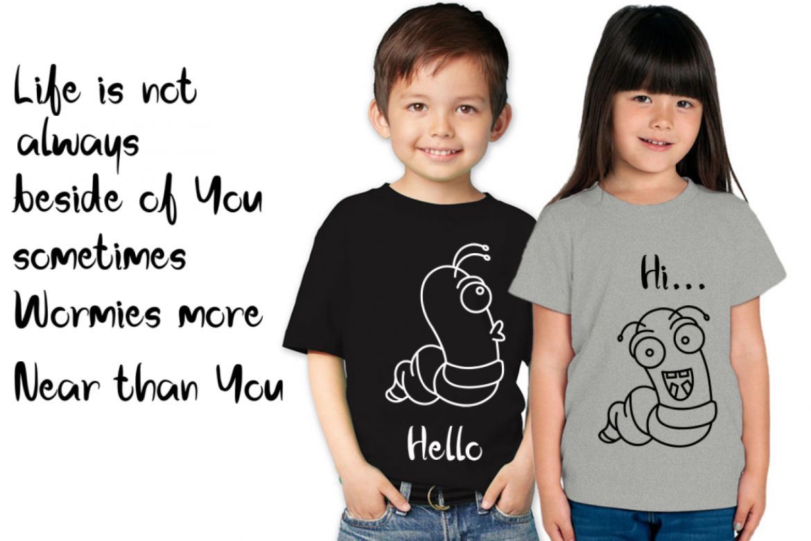 The Wormies Font alt