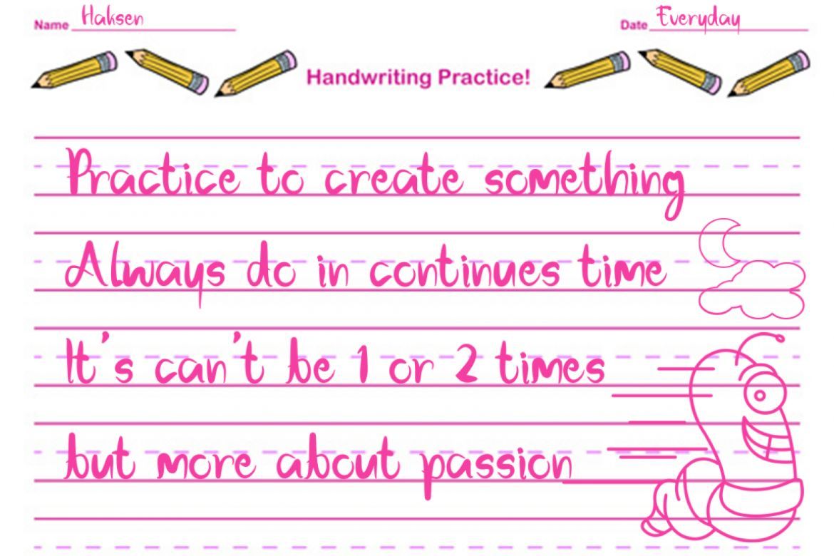 The Wormies Font - view 3