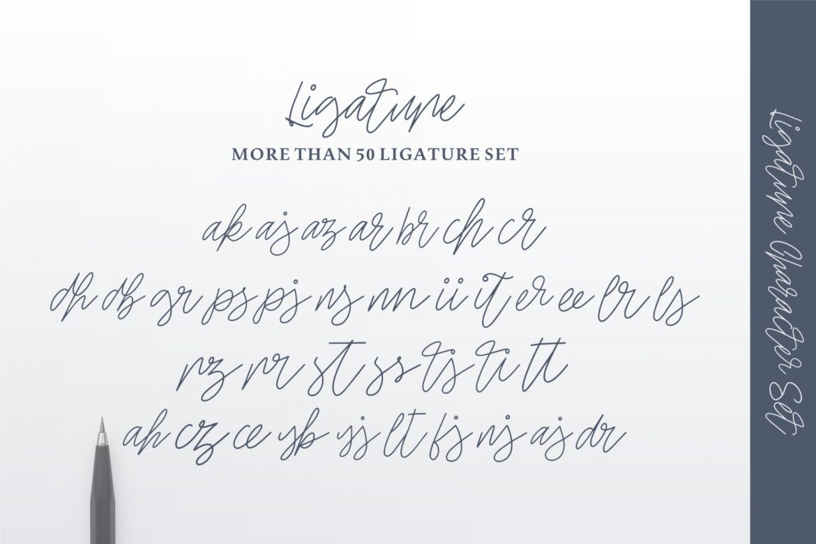 Ellain - Signature Font - view 5