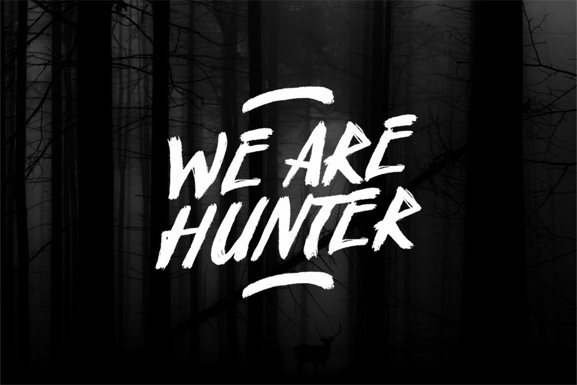 Venator Brush Font - view 8