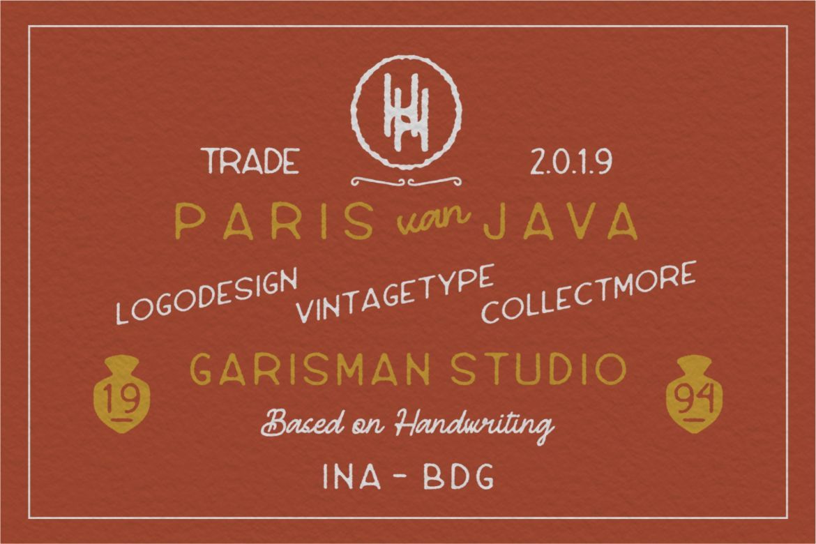 Hoolegan - Vintage Duo Font - view 4