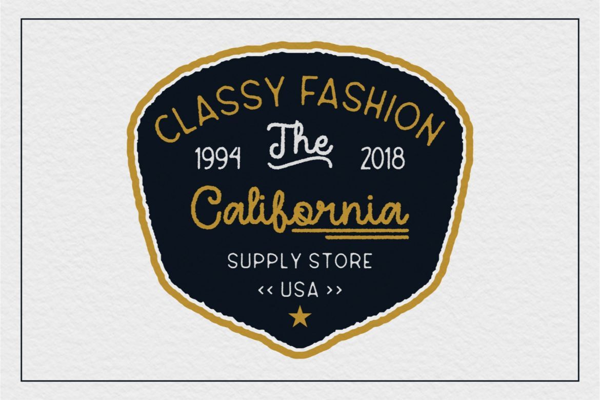 Hoolegan - Vintage Duo Font - view 5