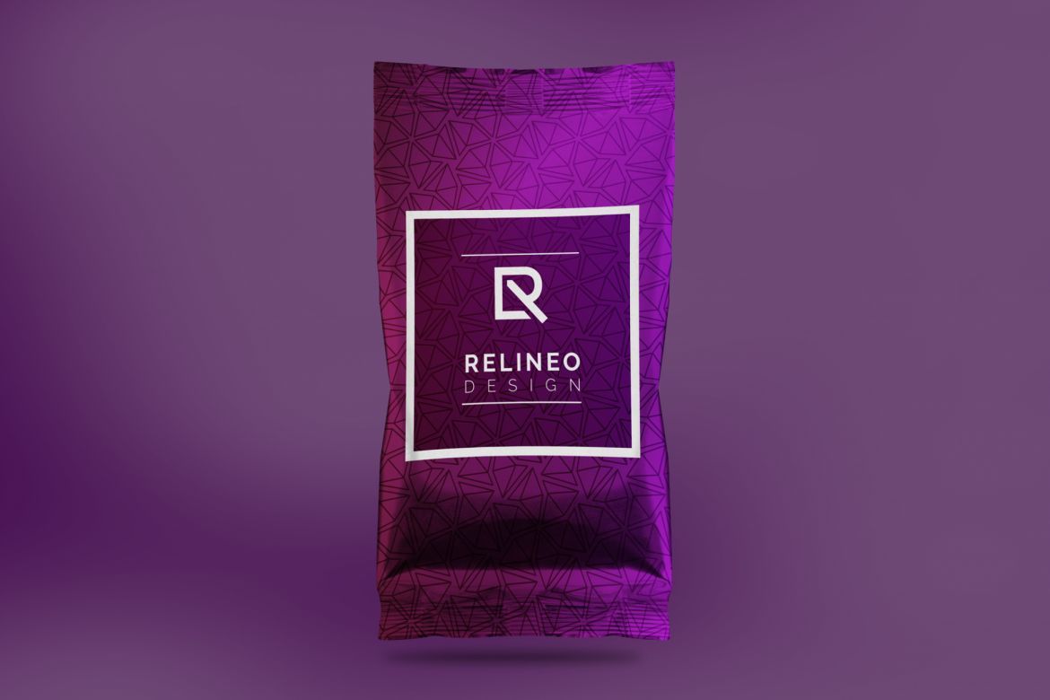 Aluminium Bag Mock-up 4Pack #1 - view 4