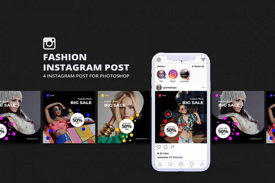 Fashion Instagram Post - view 4