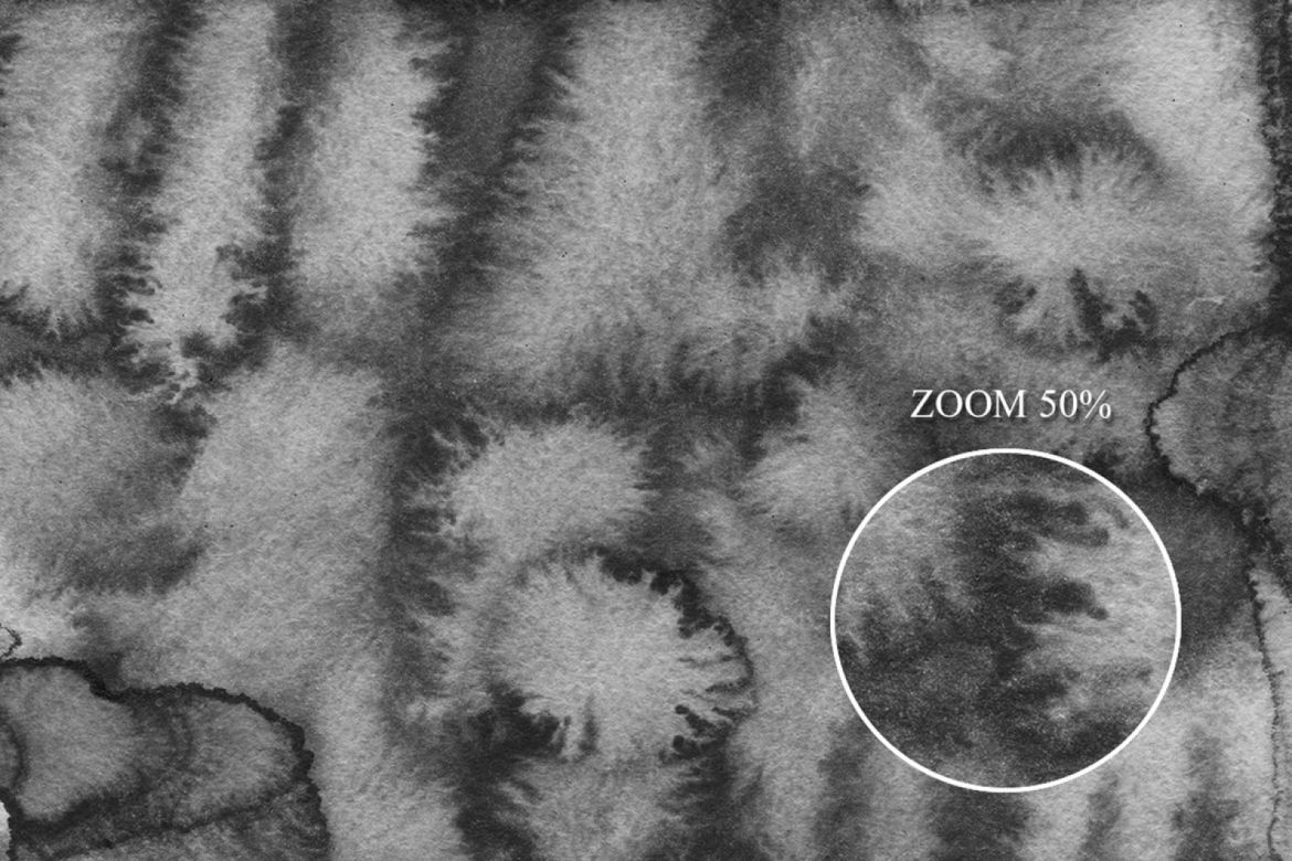 100 Luxury Black&Gold Ink Textures - view 5