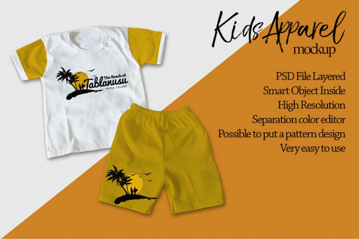 Kids Apparel Mockup alternate