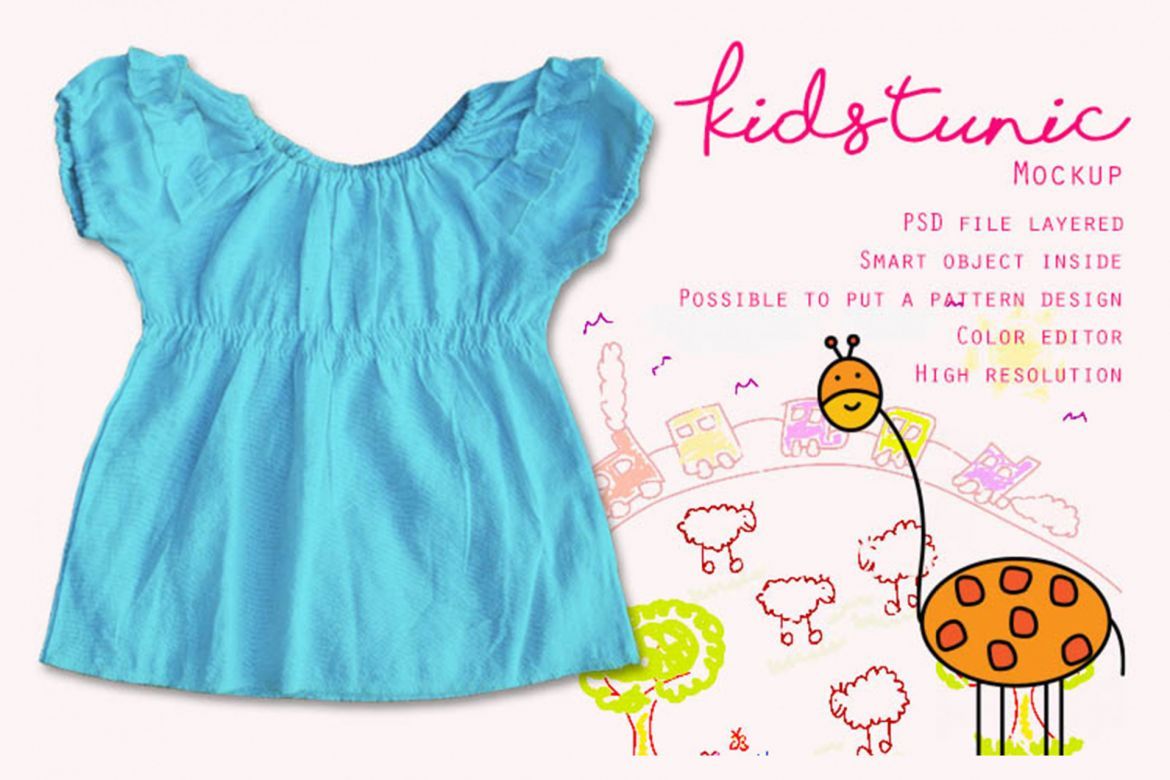 Kids Tunic Mockup alt