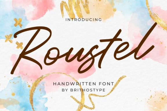 Roustel Free Script Font