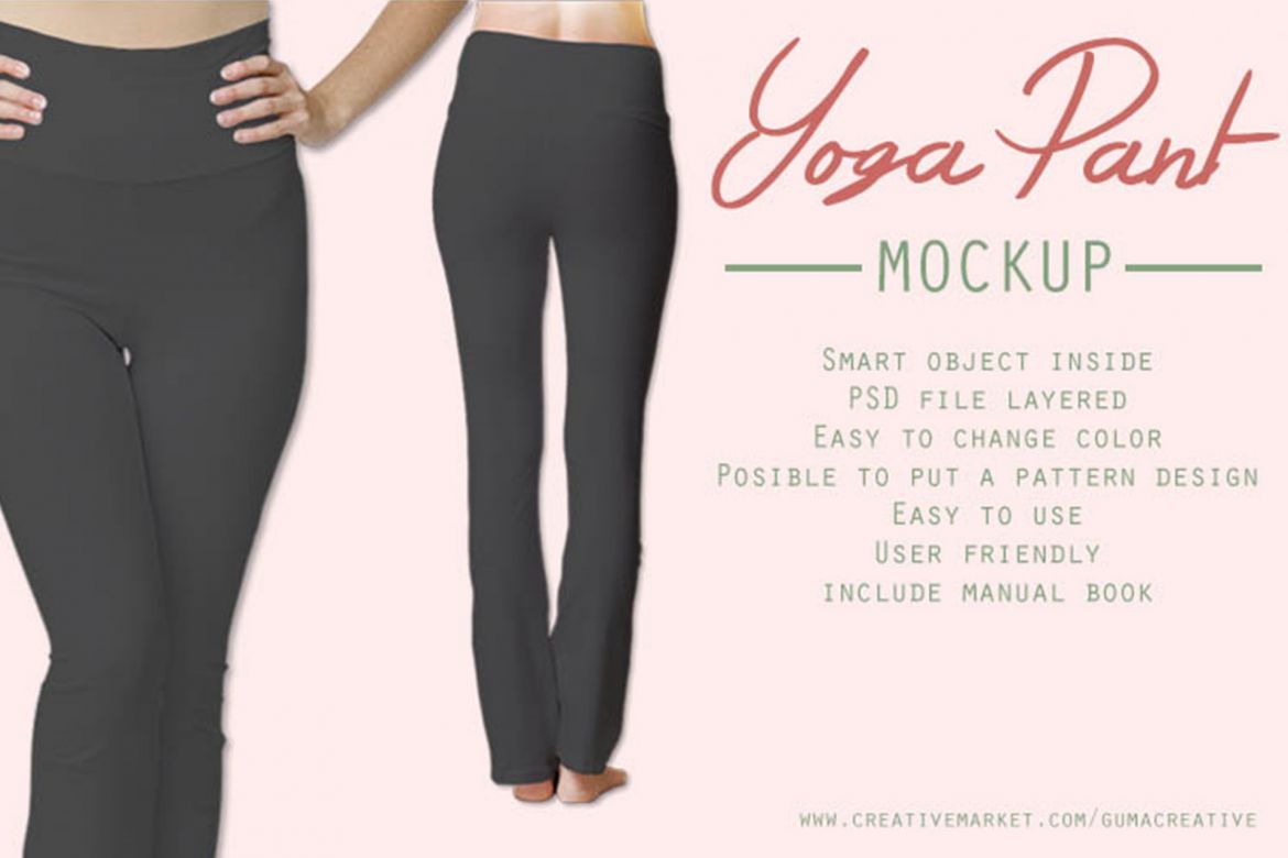 Yoga Pants Mockup alt