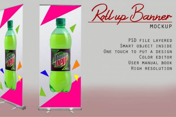 Rollup Banner Mockup