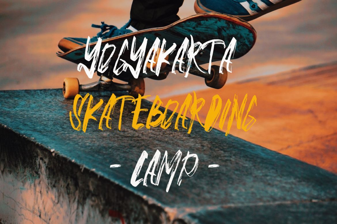 BRUSHY Font - view 6