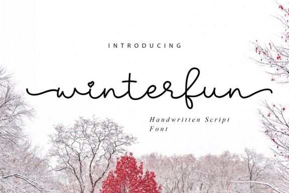 Winterfun Handwritten Font