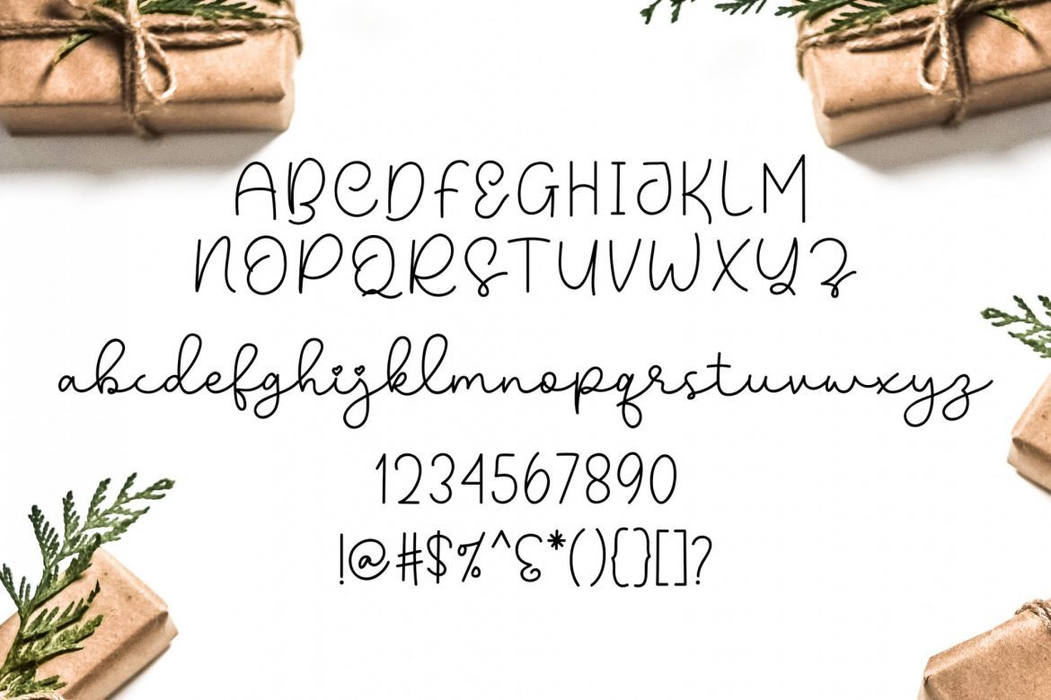 Winterfun Handwritten Font alternate