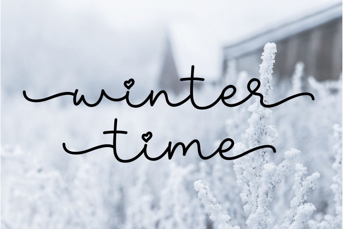 Winterfun Handwritten Font - view 5