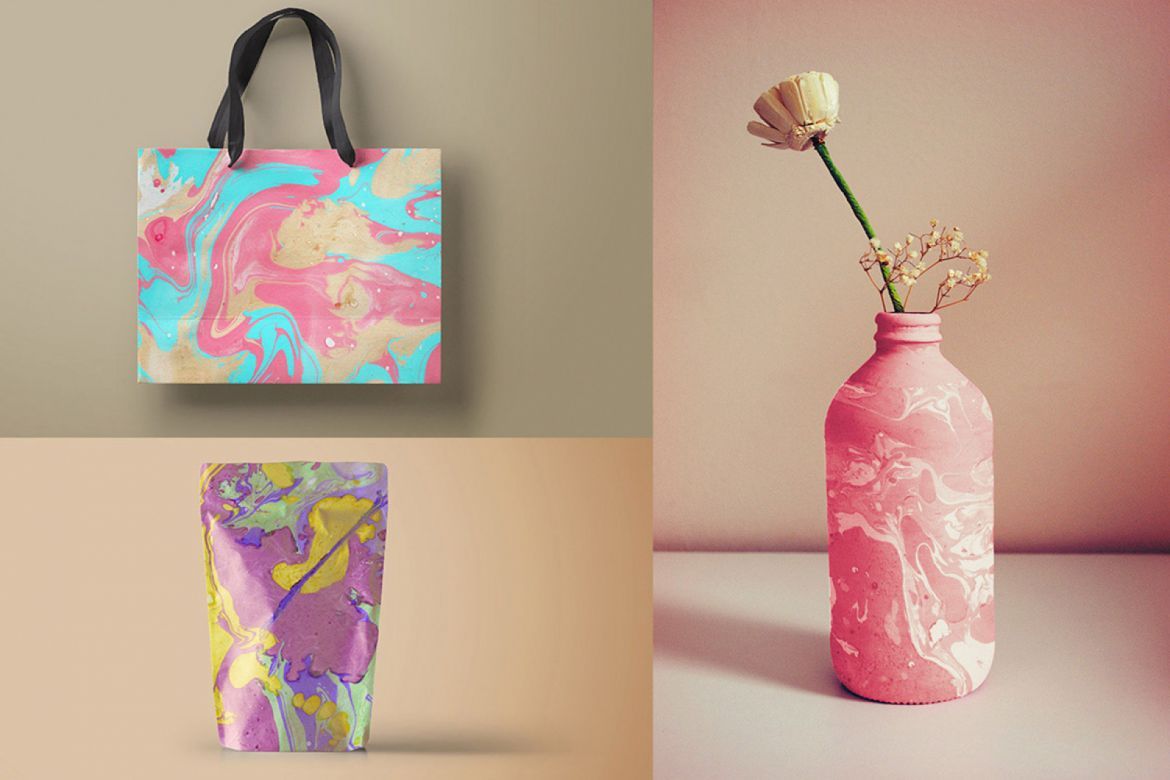 50 Marble Paper Textures - view 4