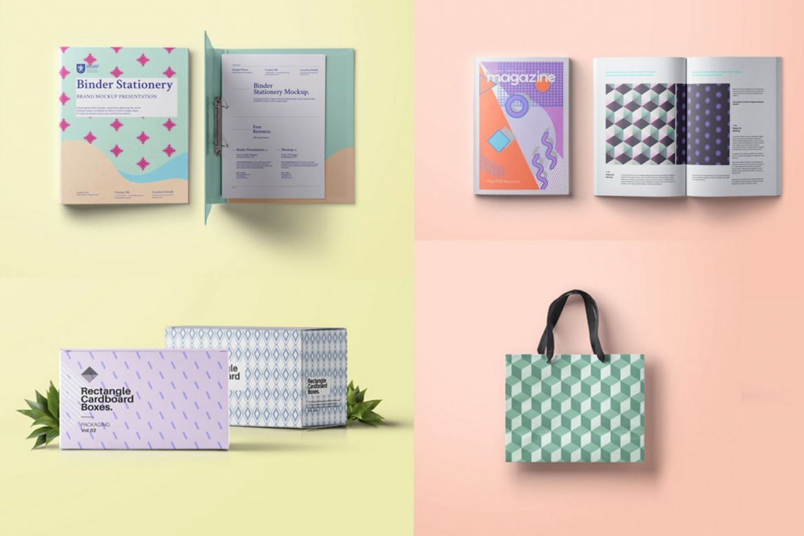 42 Geomertic Backgrounds - view 8