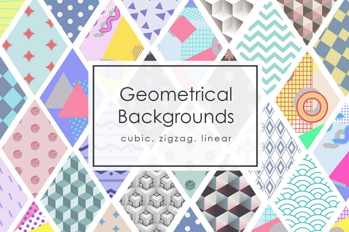 42 Geomertic Backgrounds alternate