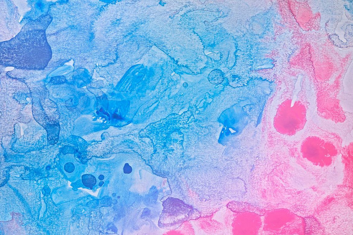 Bright Marble&Watercolor Backgrounds - view 3