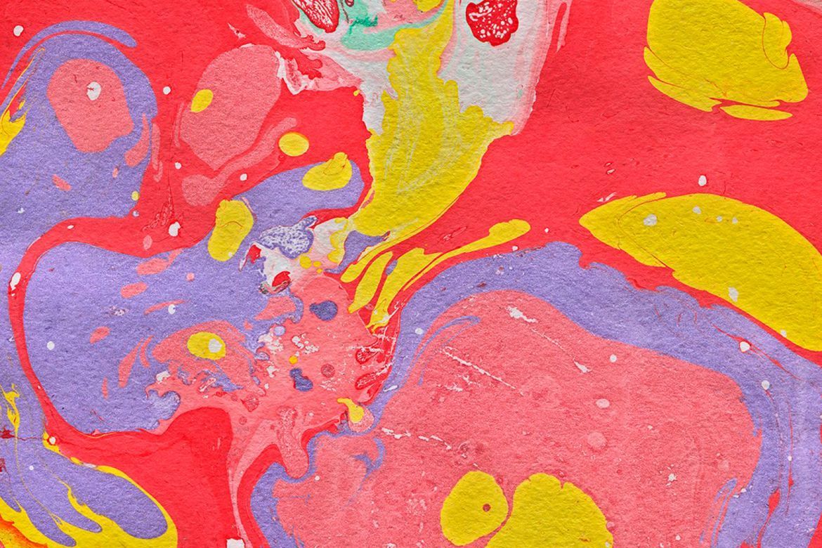 Bright Marble&Watercolor Backgrounds - view 4