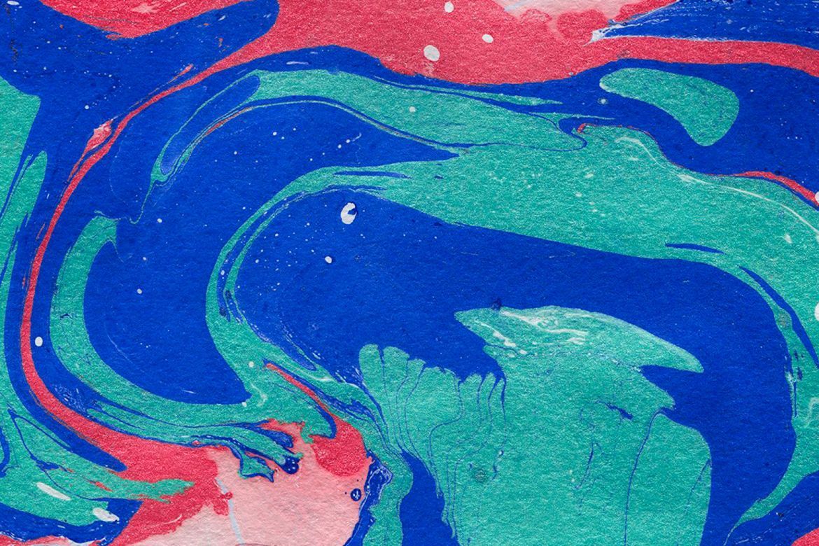 Bright Marble&Watercolor Backgrounds - view 5