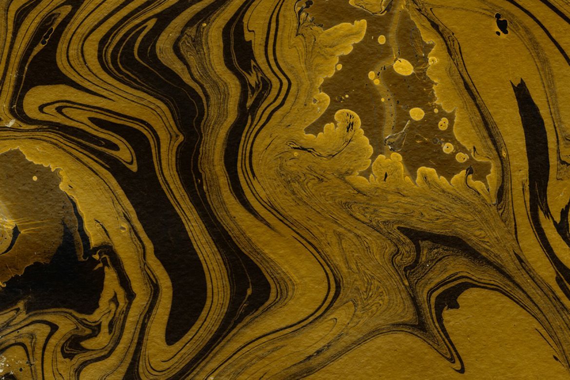 Gold Watercolor&Marble Backgrounds - view 7