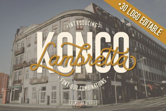 Lambetta Kongo Font Duo
