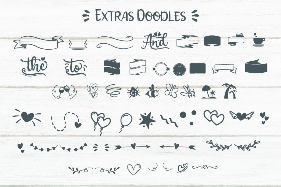 Sweetie Almeera Font Duo - view 5