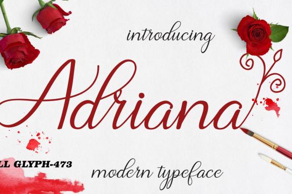 Adriana - Free Font