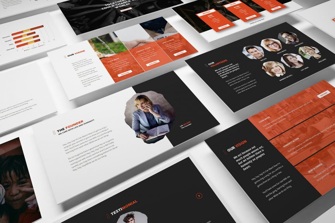 Charity Keynote Template - view 5