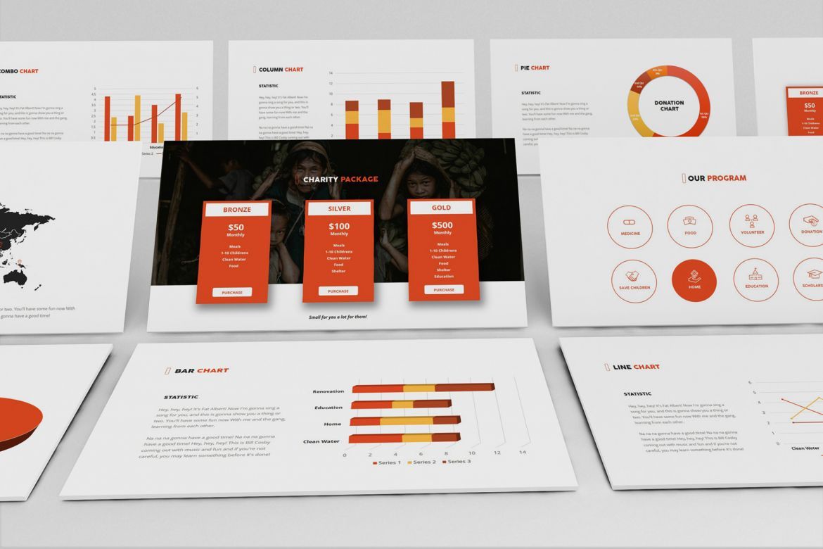 Charity Keynote Template - view 10