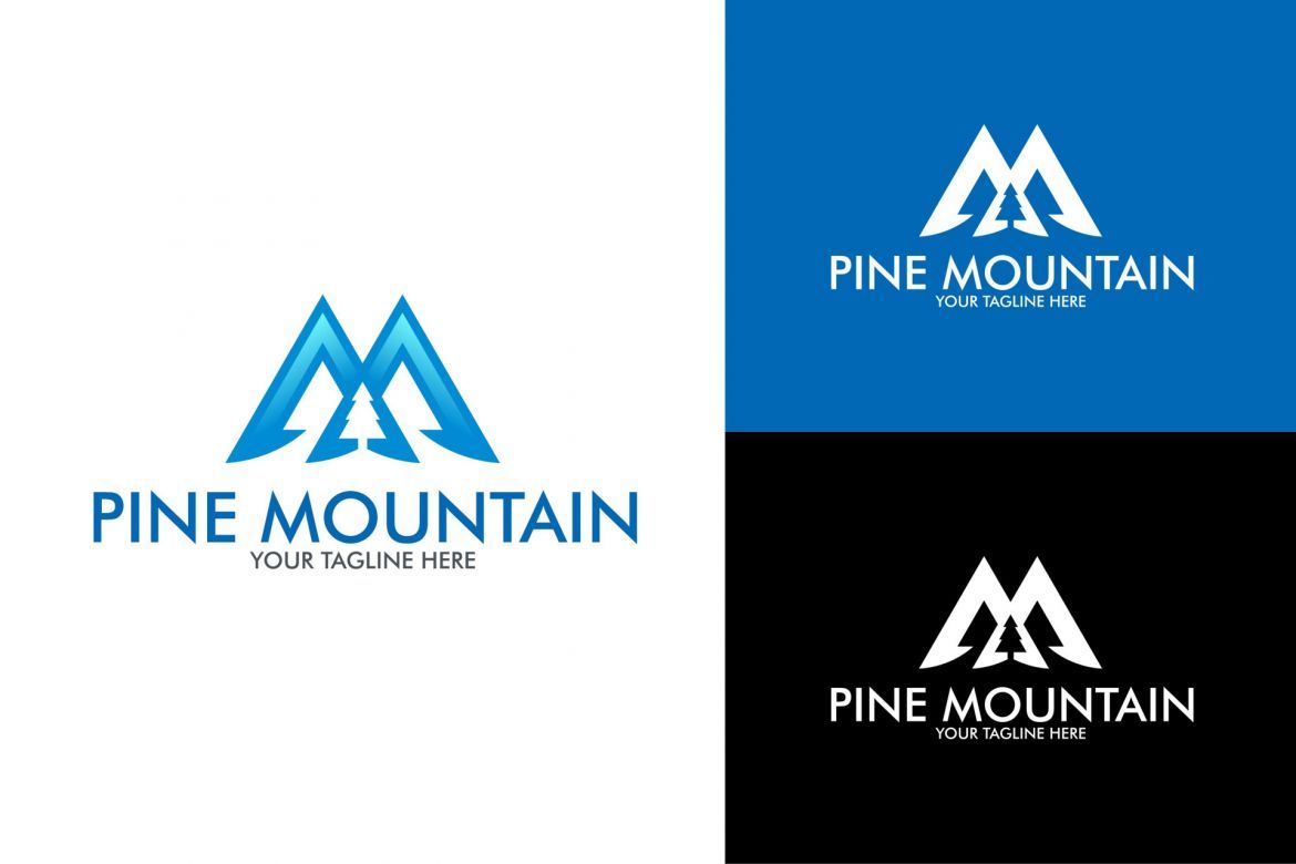 Pine Mountain Logo - view 2