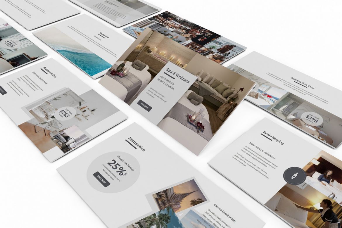 Hotel Google Slides Presentation - view 4