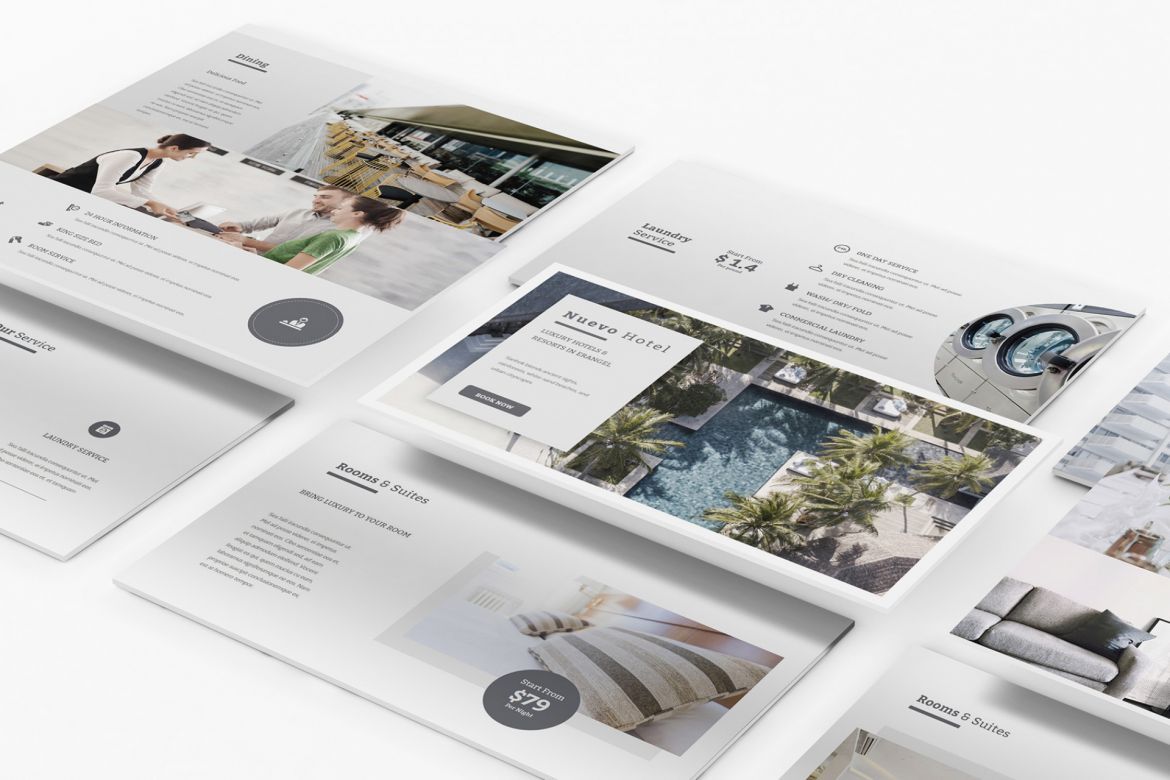 Hotel Google Slides Presentation - view 7