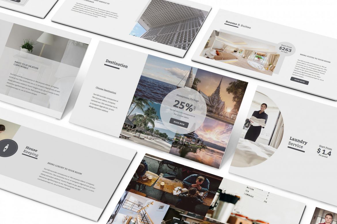 Hotel Google Slides Presentation - view 8