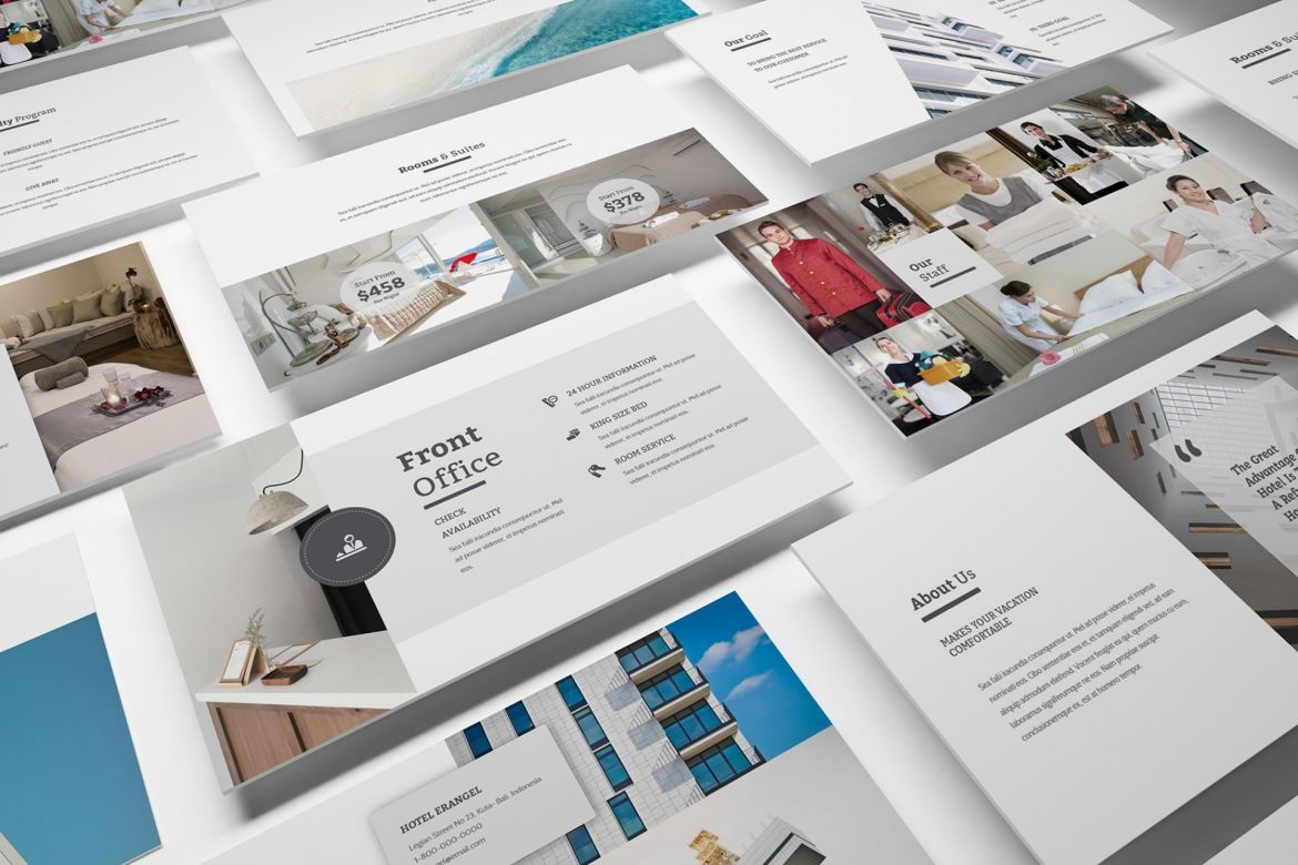 Hotel Google Slides Presentation - view 9