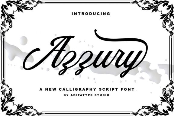 Azzury Script