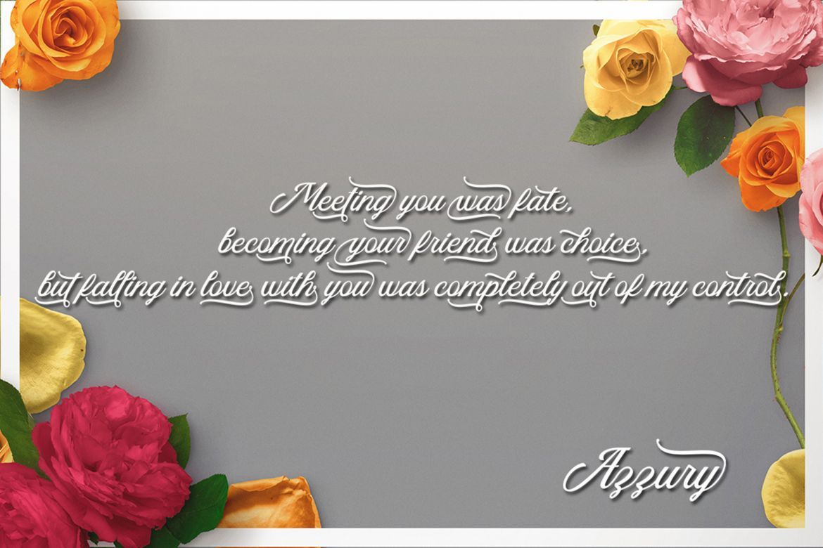 Azzury Script - view 4