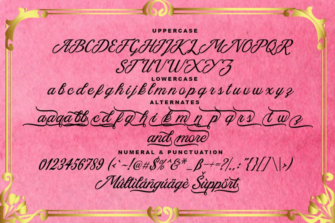 Azzury Script - view 5