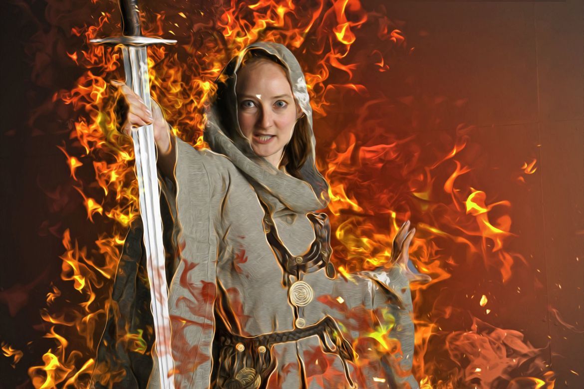 Real Burn Photoshop Action - view 6