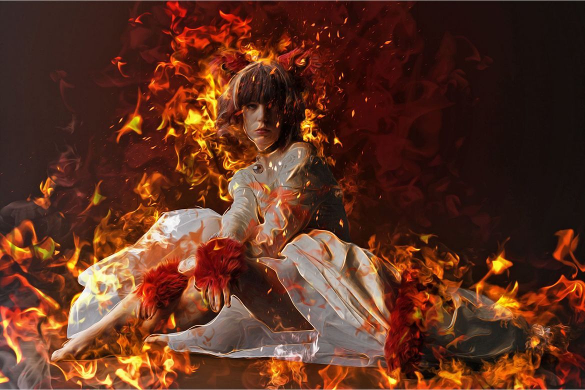 Real Burn Photoshop Action - view 7