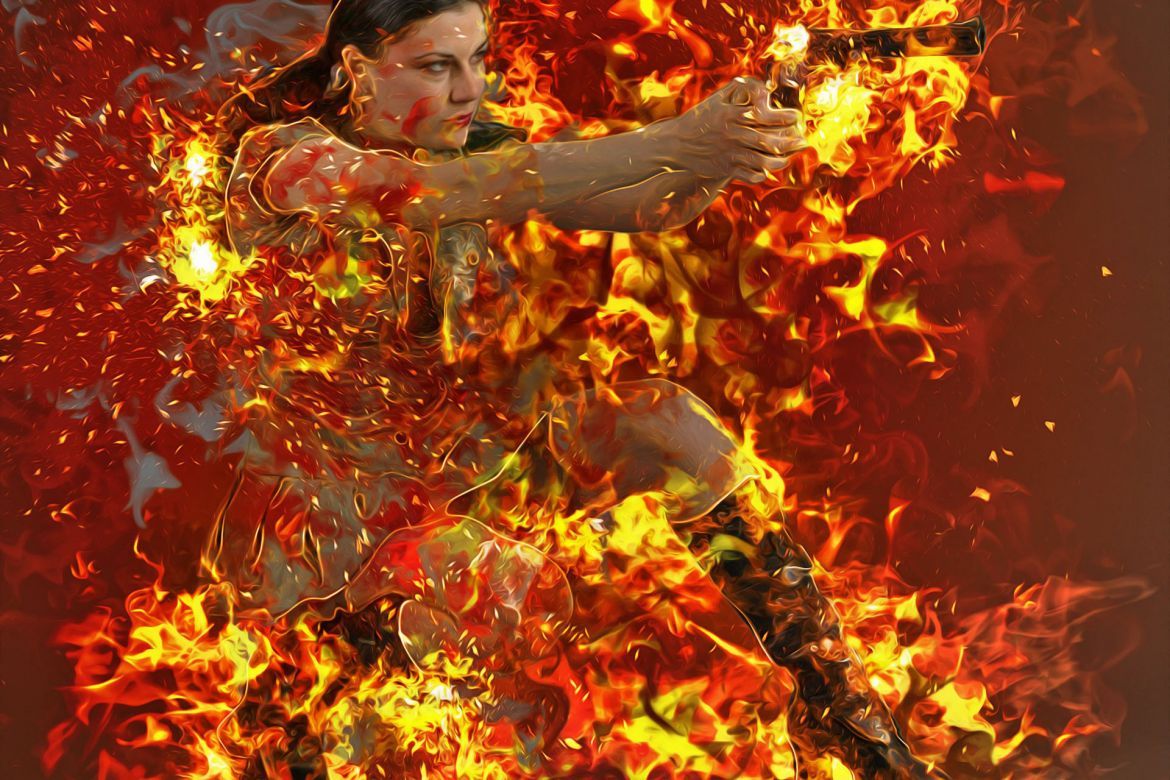 Real Burn Photoshop Action - view 11