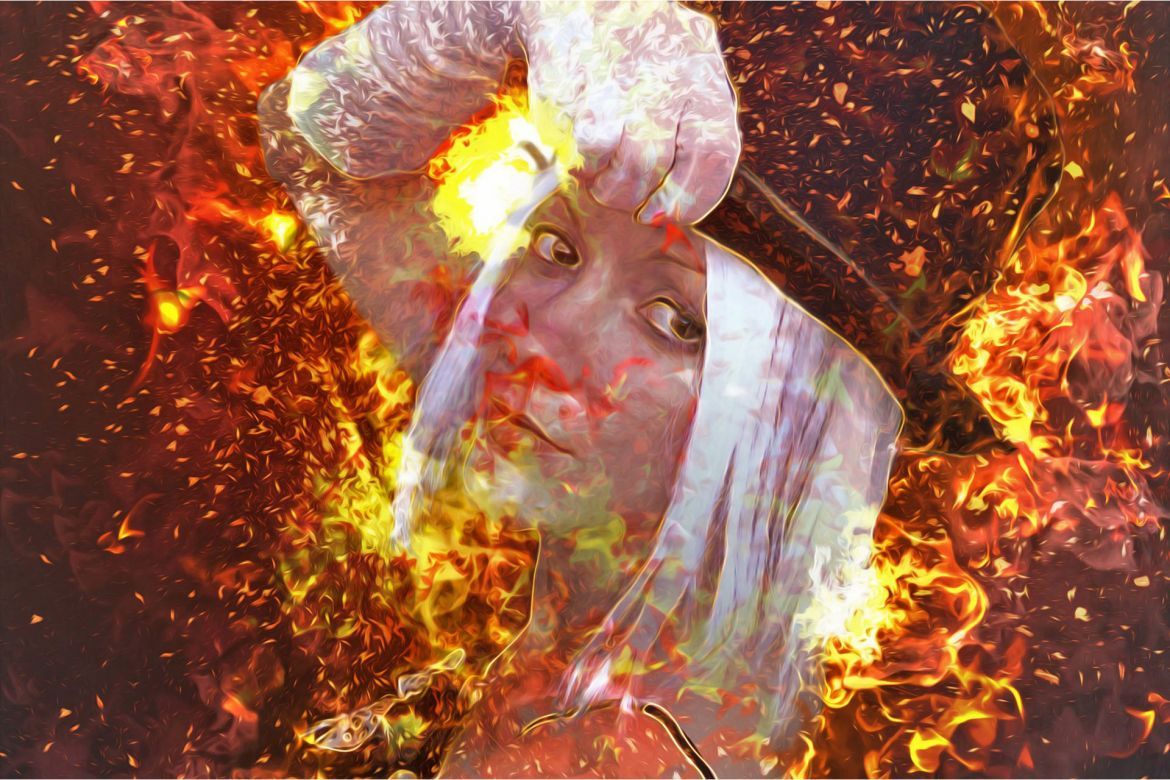 Real Burn Photoshop Action - view 14