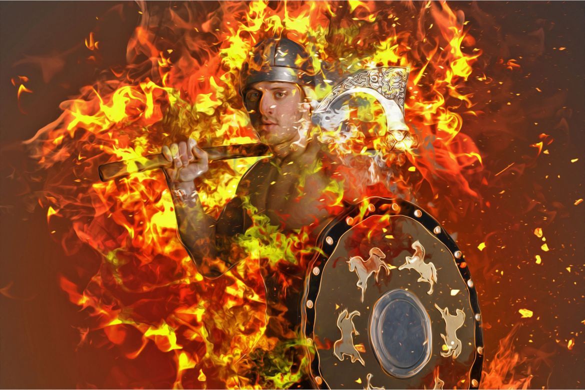 Real Burn Photoshop Action - view 15