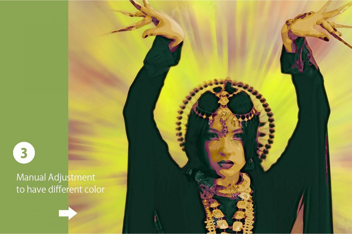 Sponge Photoshop Action - view 3